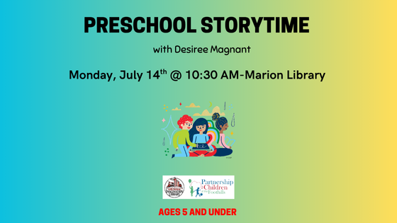 July 2025 Preschool Storytime w_ Desiree Carousel