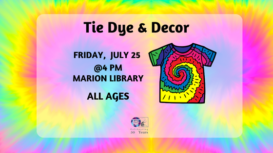July 2025 Tie Dye & Decor Carousel