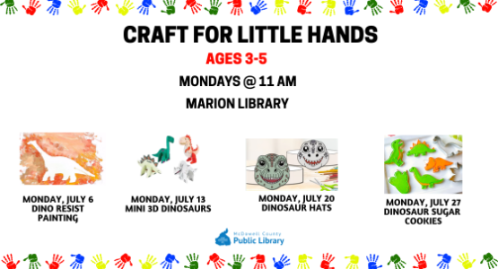 July 2026 Craft for Little Hands Carousel