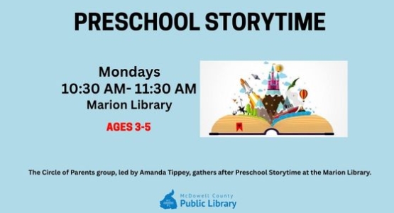 Oct. 2026 Preschool Storytime Carousel