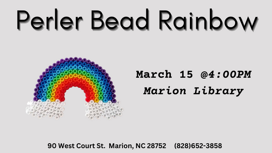 Perler Bead Rainbow Carousel
