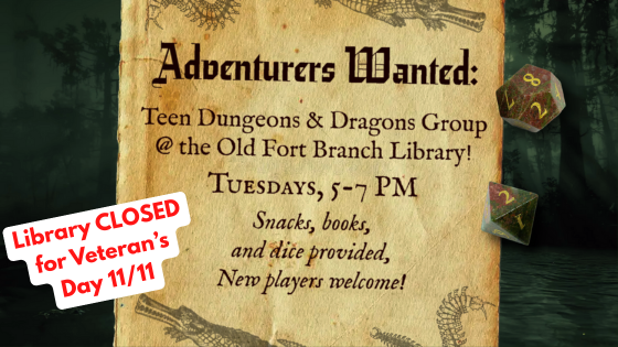 Teen D&D November